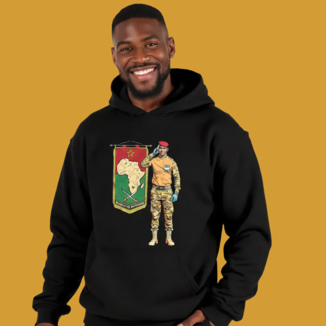 Captain Ibrahim Traoré Tribute Hoodie