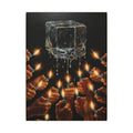 Melt The Divide  —  Burn Partiality Canvas Print