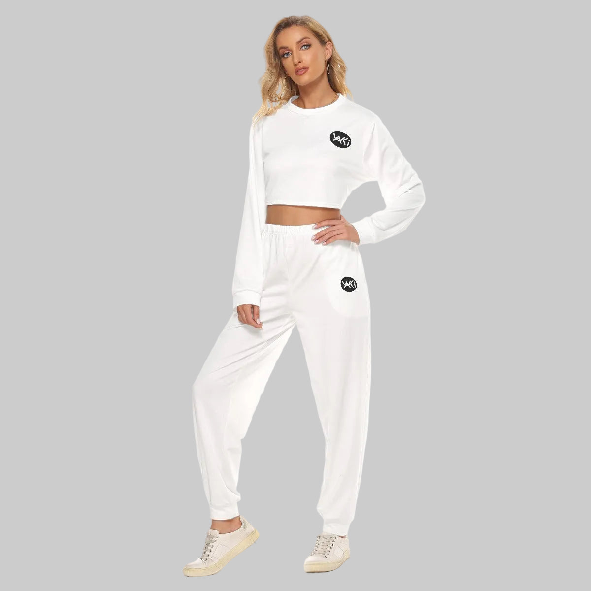 AAWKI Women's Cropped Sweatsuit