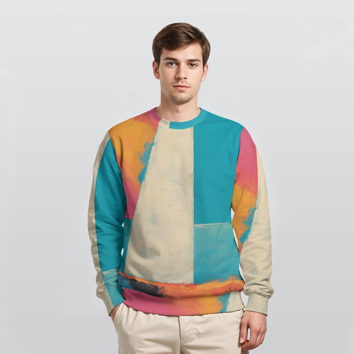 Color Block Sweatshirt