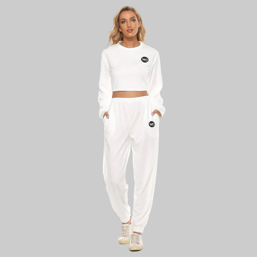 AAWKI Women's Cropped Sweatsuit