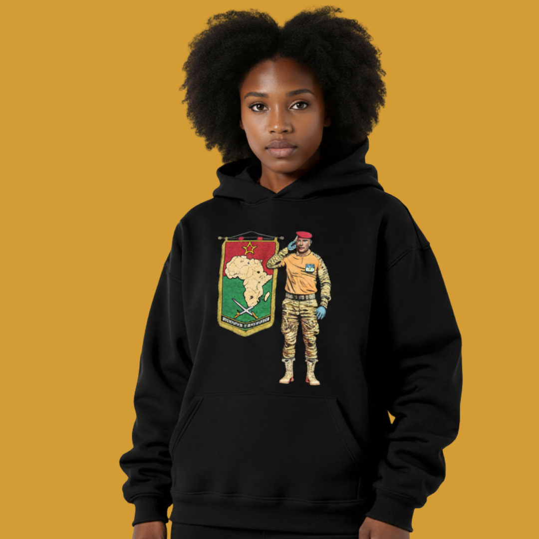 Captain Ibrahim Traoré Tribute Hoodie