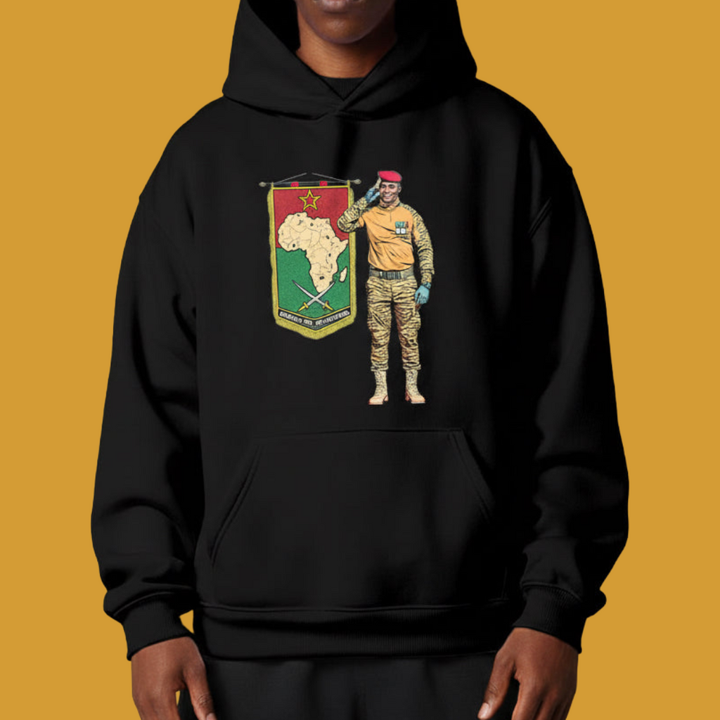 Captain Ibrahim Traoré Tribute Hoodie