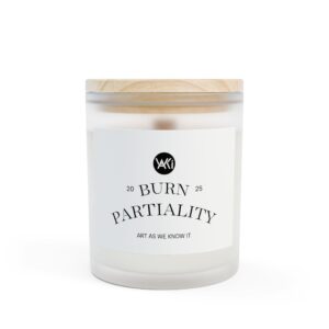 Burn Partiality Art Scented Candle, 11oz