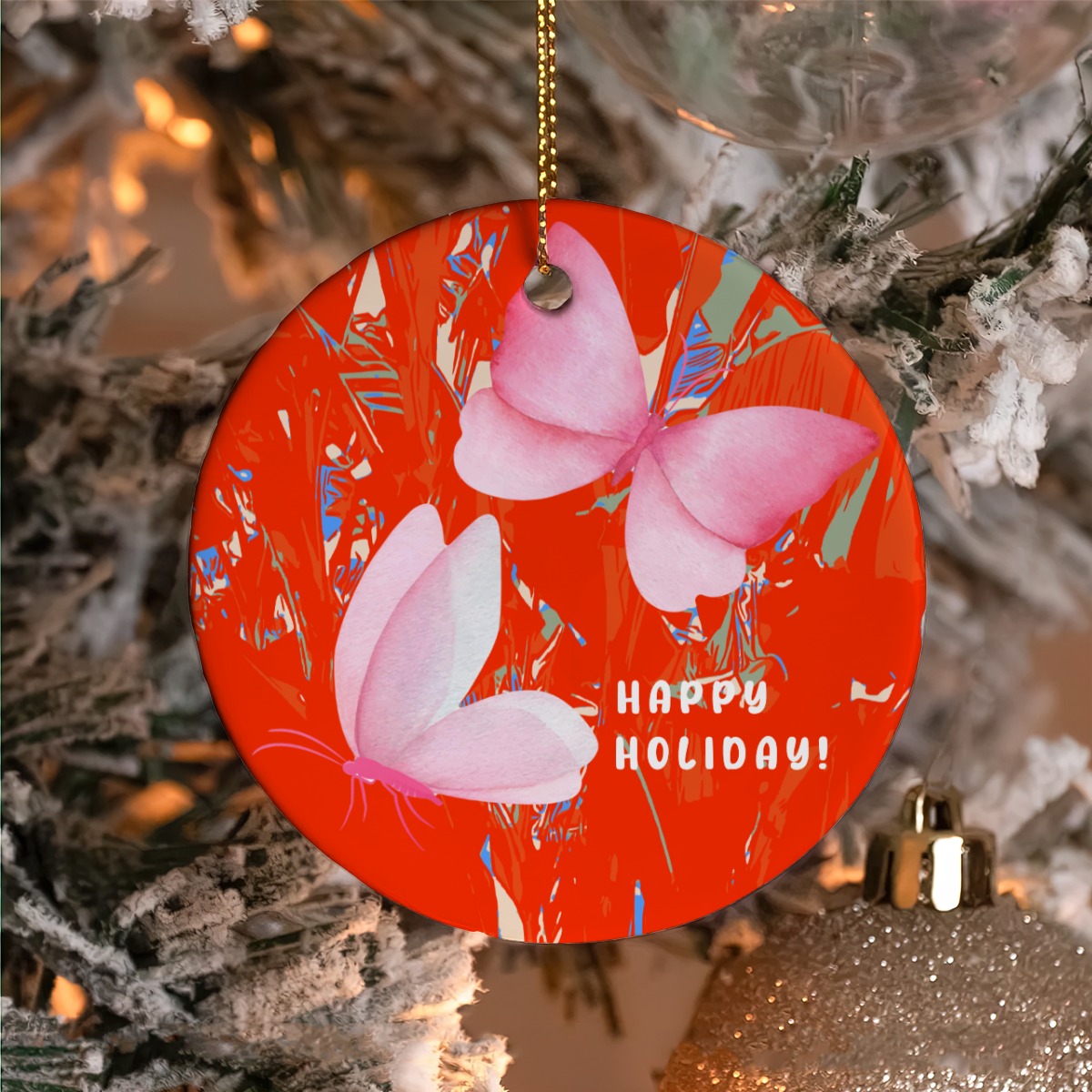 Ceramic Christmas Ornament - Image 4
