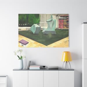 Lincoln Center Pond Reflection