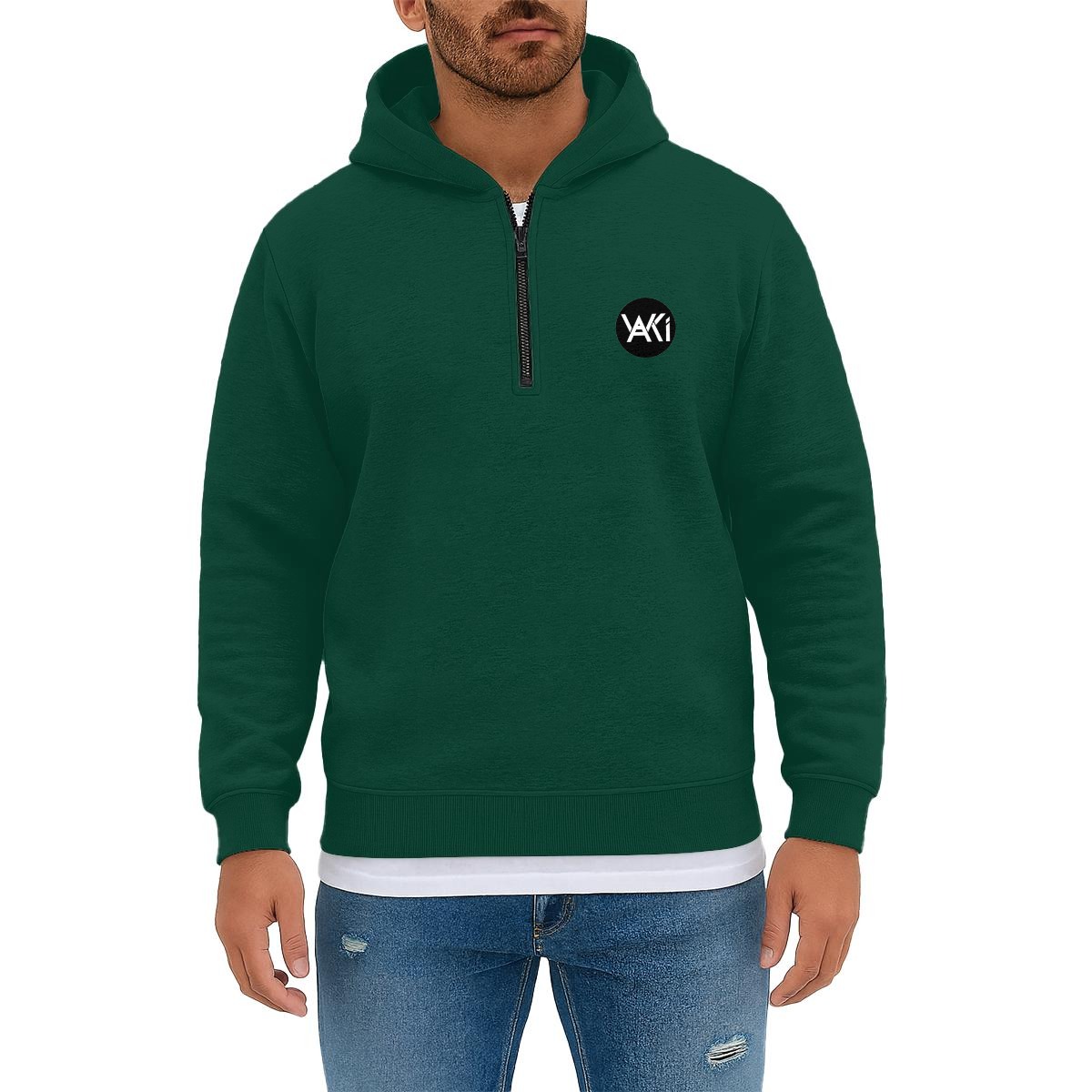 AAWKI Classic Half-Zip Hoodie - Image 6