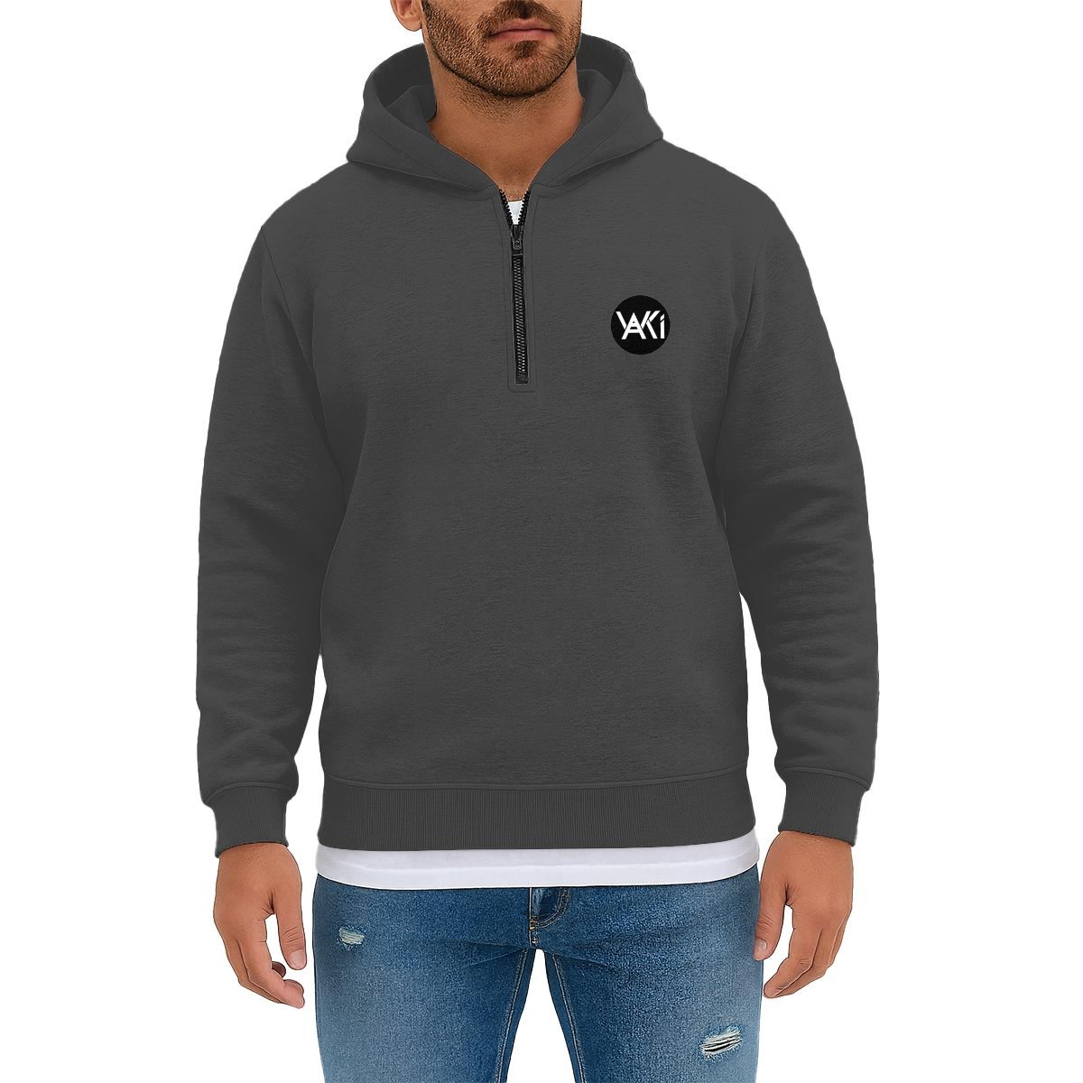 AAWKI Classic Half-Zip Hoodie - Image 7