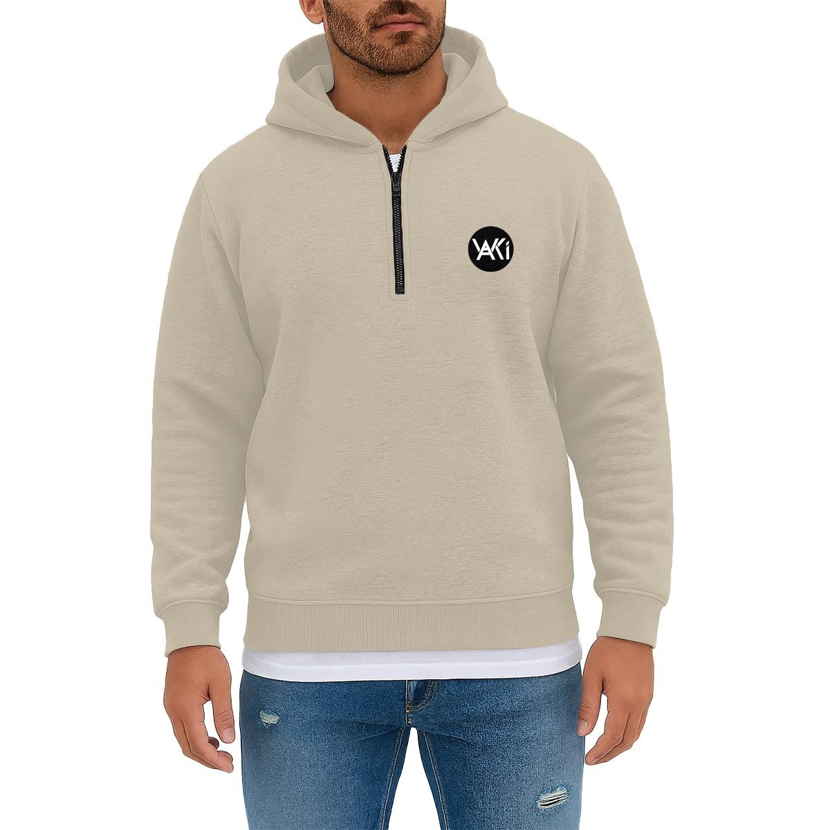 AAWKI Classic Half-Zip Hoodie