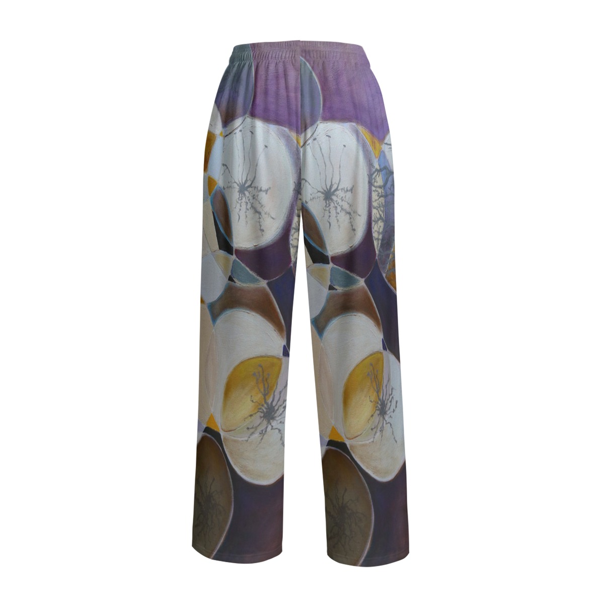 Abstract Wide Leg Pants - Image 2
